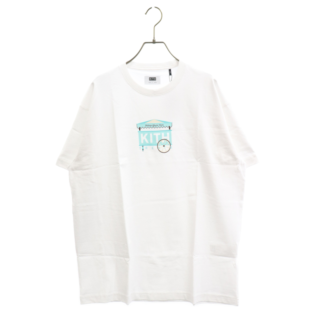 KITH キス Treats Paris Ice Cream Car Tee トリーツ パリ アイスクリームカー 半袖Tシャツ ホワイト