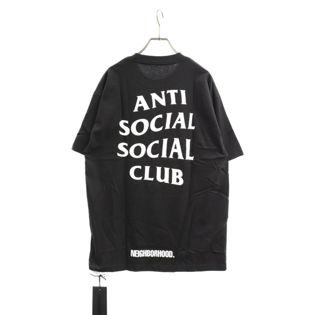 NEIGHBORHOOD ネイバーフッド 18SS×ANTI SOCIAL CLUB アンチソーシャルクラブ 半袖Tシャツカットソー ブラック  181GEASN-STM01S