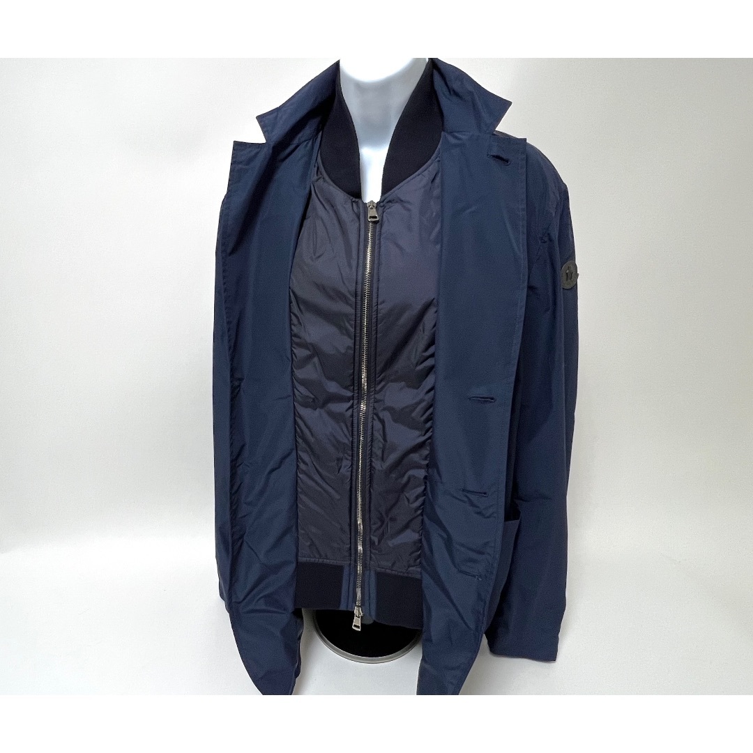 MONCLER(モンクレール)のMONCLER モンクレール メンズ ジャケット TITIEN GIACCA JACKET ナイロン ネイビー サイズ：4 美品  メンズのジャケット/アウター(ナイロンジャケット)の商品写真