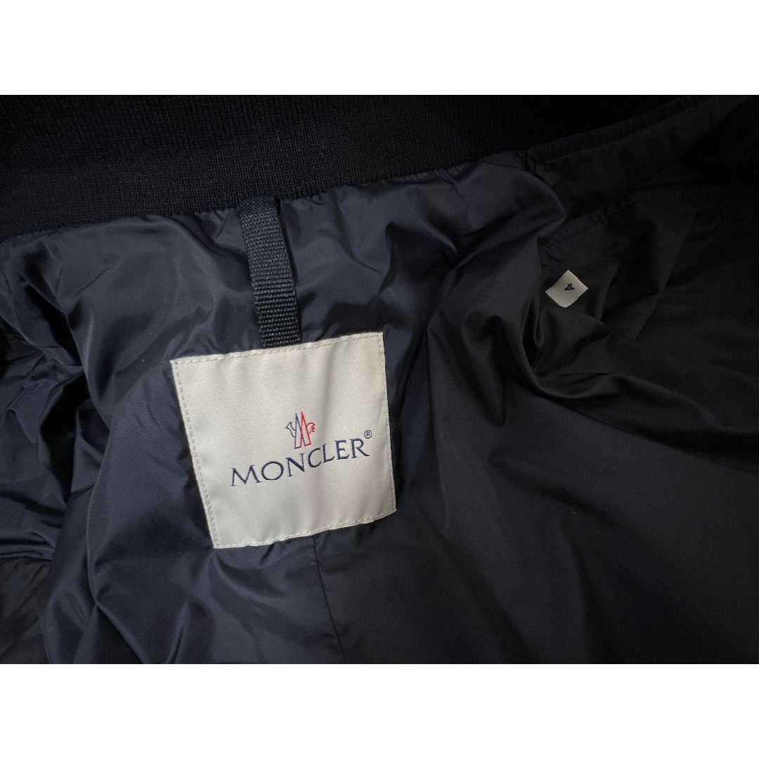 MONCLER(モンクレール)のMONCLER モンクレール メンズ ジャケット TITIEN GIACCA JACKET ナイロン ネイビー サイズ：4 美品  メンズのジャケット/アウター(ナイロンジャケット)の商品写真