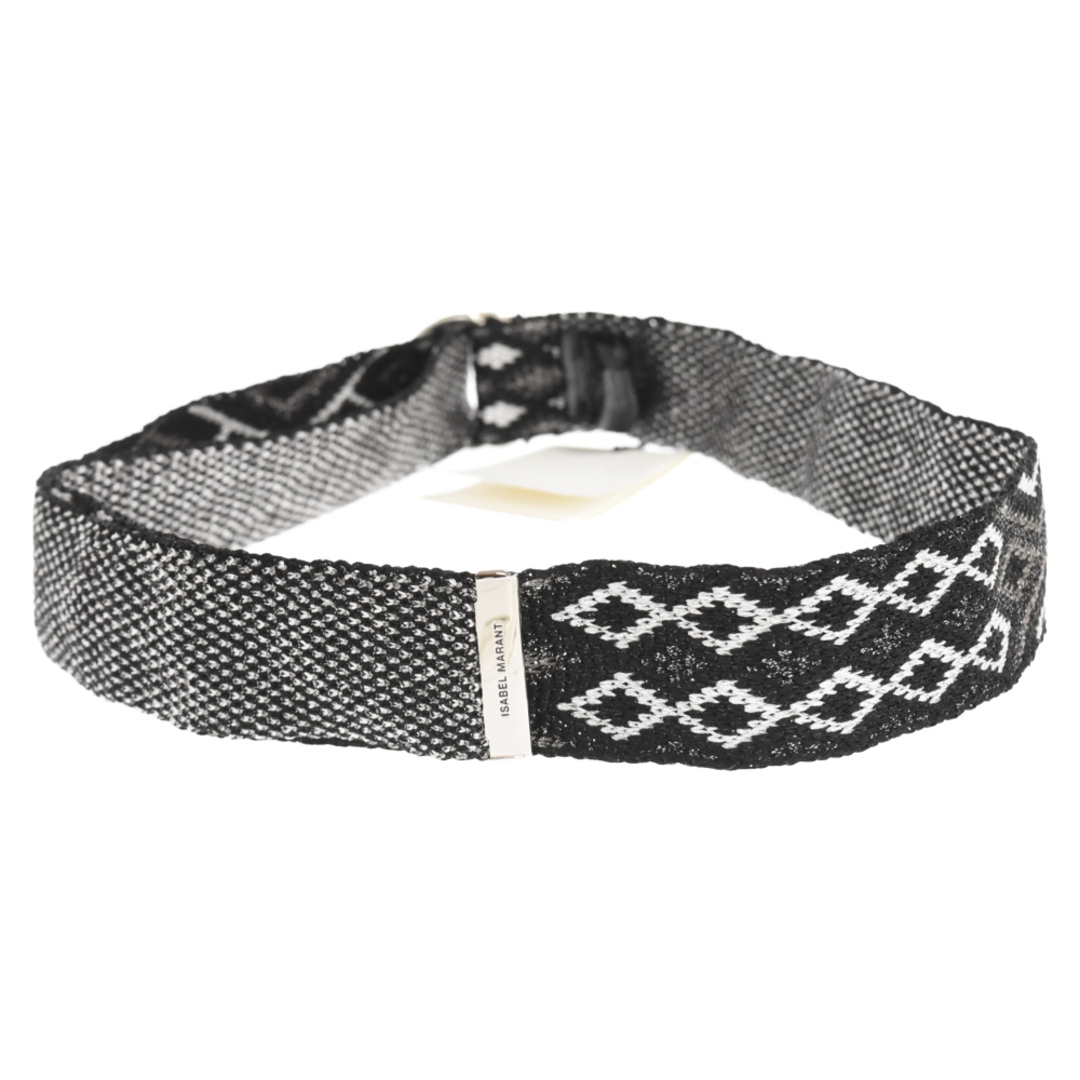 ISABEL MARANT イザベル マラン Ceinture Balknit Belt ニットベルト ブラック CE0400-21E033A