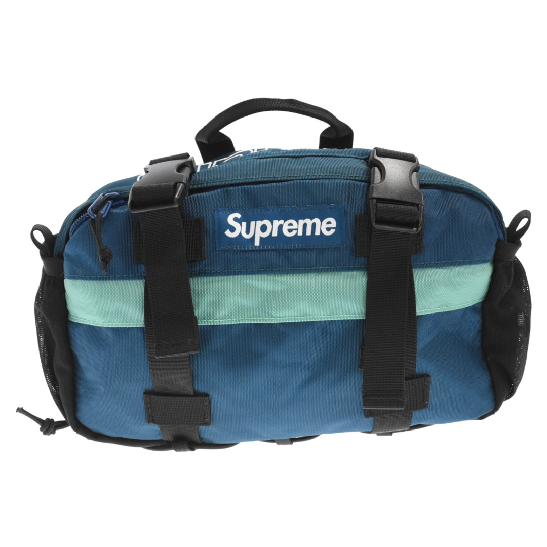 SUPREME シュプリーム 19AW Waist Bag ウエストバッグ ボディバッグ ポーチ ブルーのサムネイル