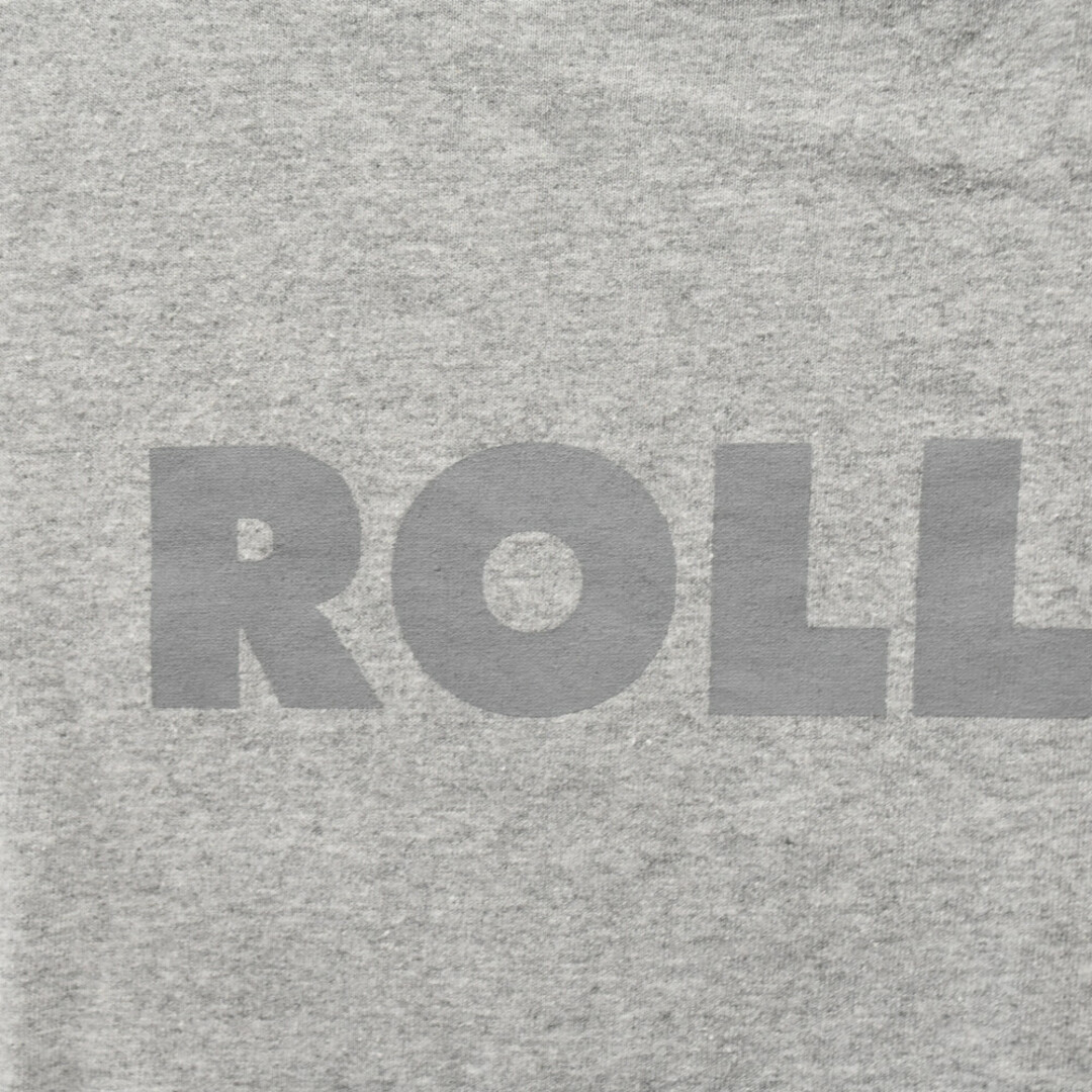 TAKAHIROMIYASHITA The SoloIst. タカヒロミヤシタザソロイスト ×TANG TANG ROLL タンタン ロールプリントカットソー 半袖Tシャツ グレー sg.0274