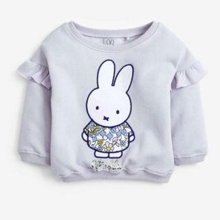 ミッフィー(miffy)のnext 100cm 裏起毛 トレーナー(Tシャツ/カットソー)