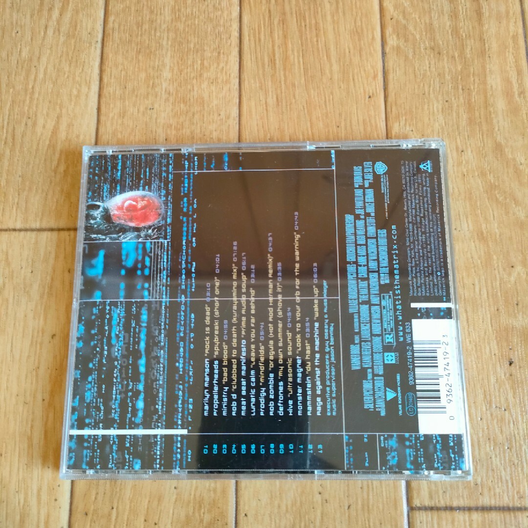 ドイツ盤 マトリックス サウンドトラック OST The Matrix エンタメ/ホビーのCD(映画音楽)の商品写真