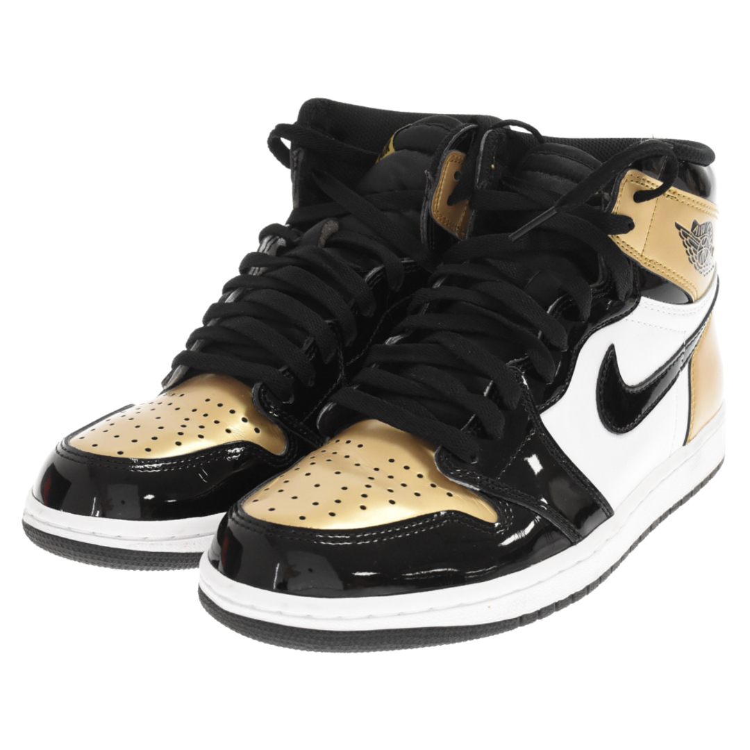 ナイキ AIR JORDAN 1 RETRO HIGH OG GOLD TOE 861428-007 エアジョーダン1ゴールドトゥスニーカー  メンズ 27cm