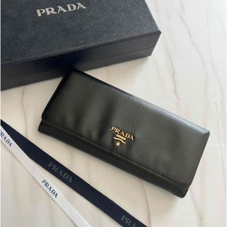 プラダ 財布(レディース)(ベージュ系)の通販 1,000点以上 | PRADAの