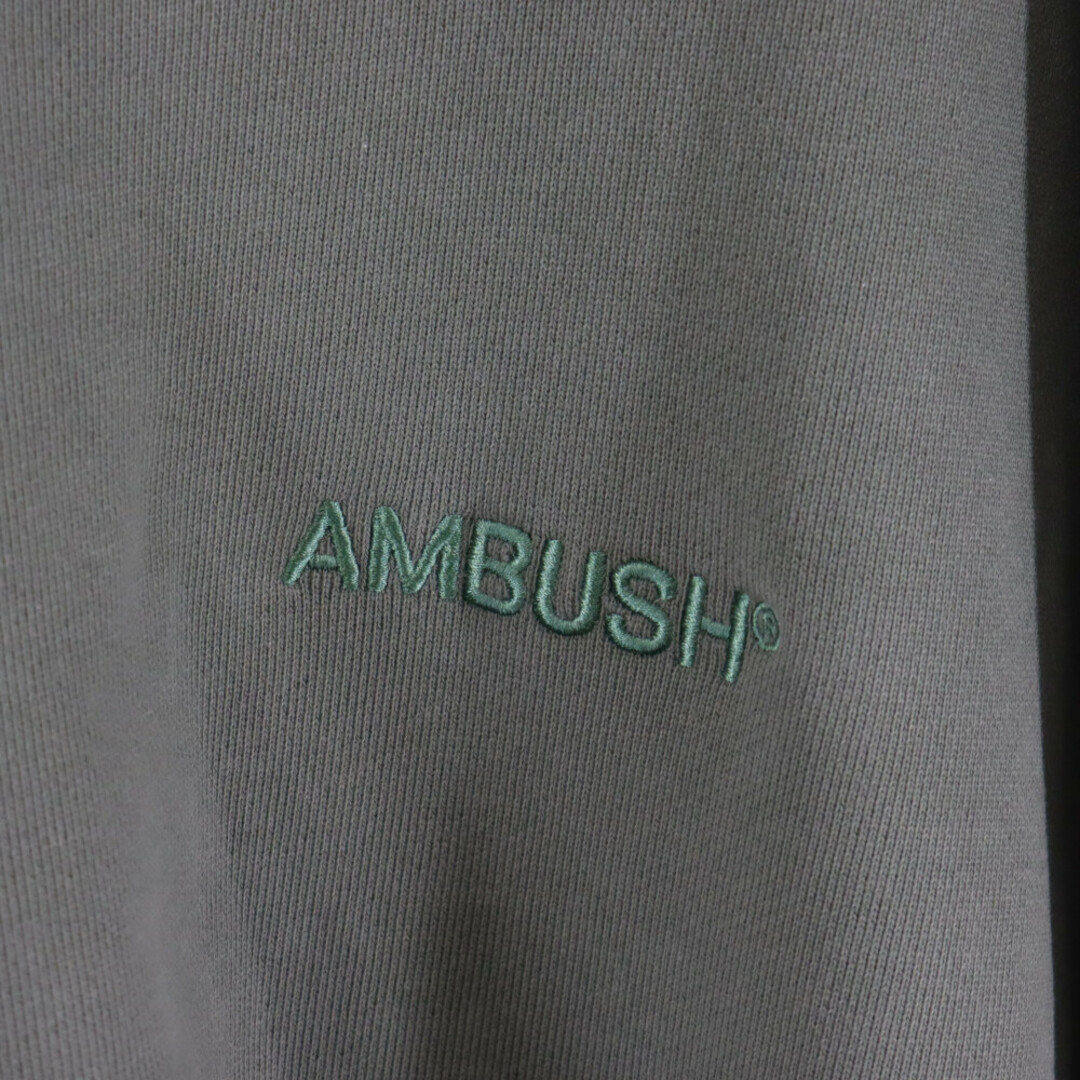 AMBUSH アンブッシュ ドローストリングスウェットトレーナーシャツ カーキ