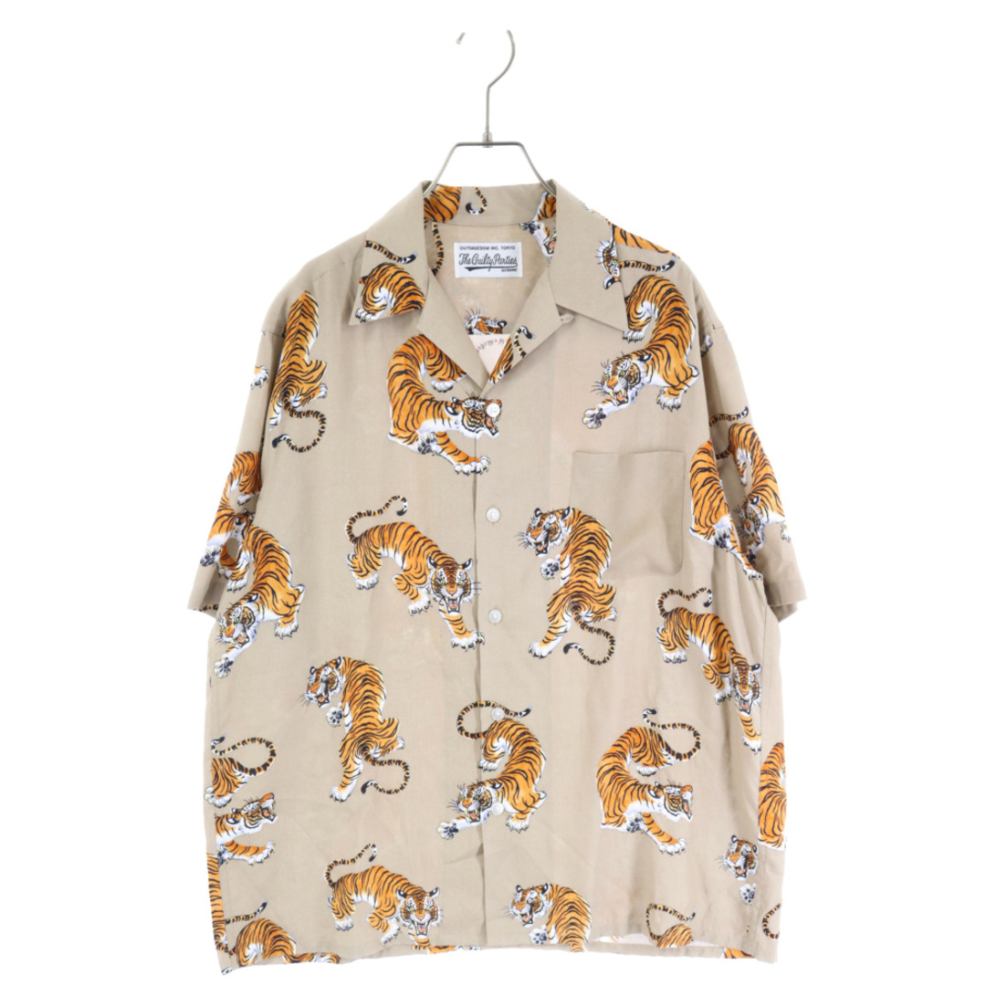 WACKO MARIA ワコマリア 22SS TIM LEHI S/S HAWAIIAN SHIRT TYPE-4 ティムリーハイ 半袖ハワイアンシャツ ベージュ TIMLEHI-WM-HI29