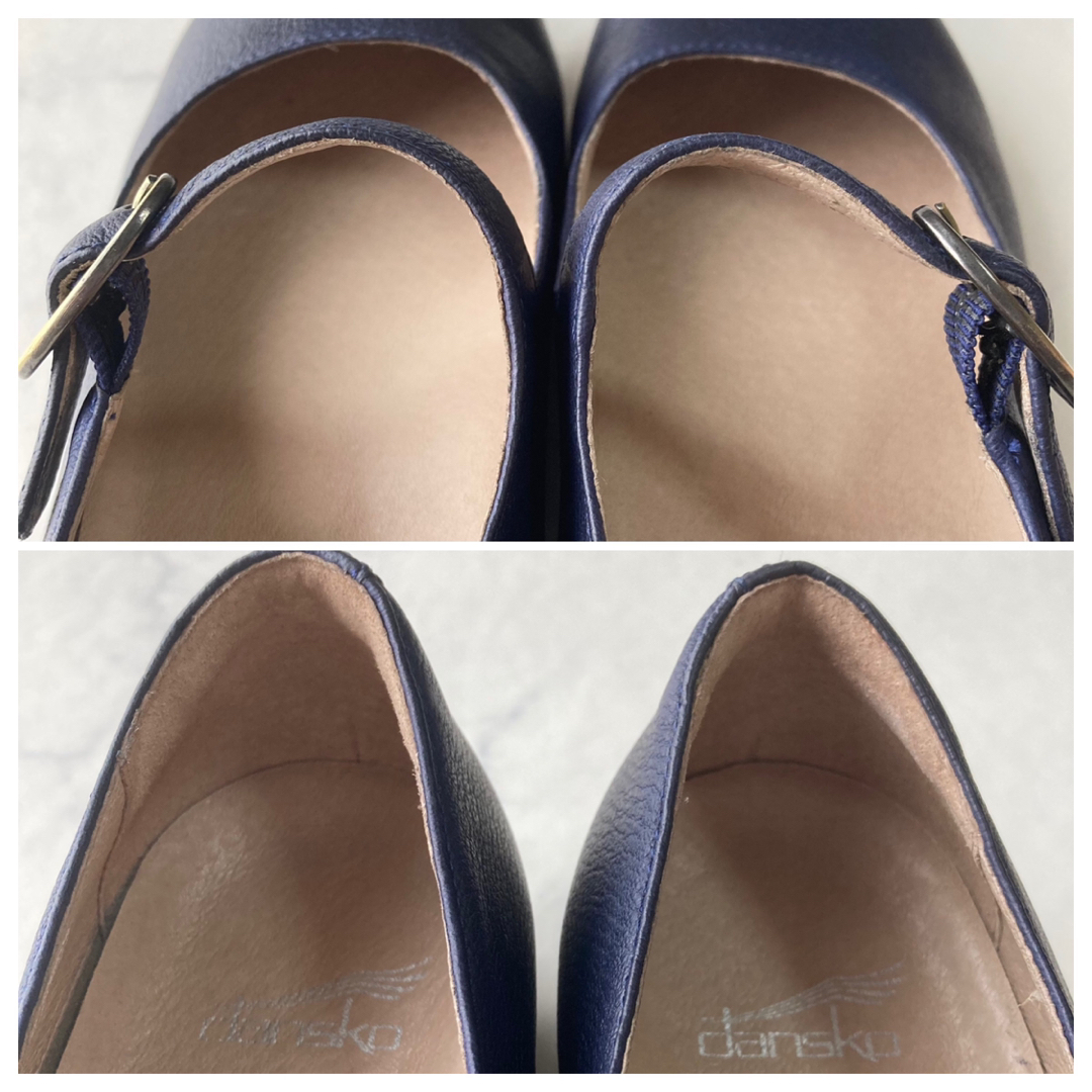 dansko - 【美品】dansko Linette レザーストラップシューズの通販 by