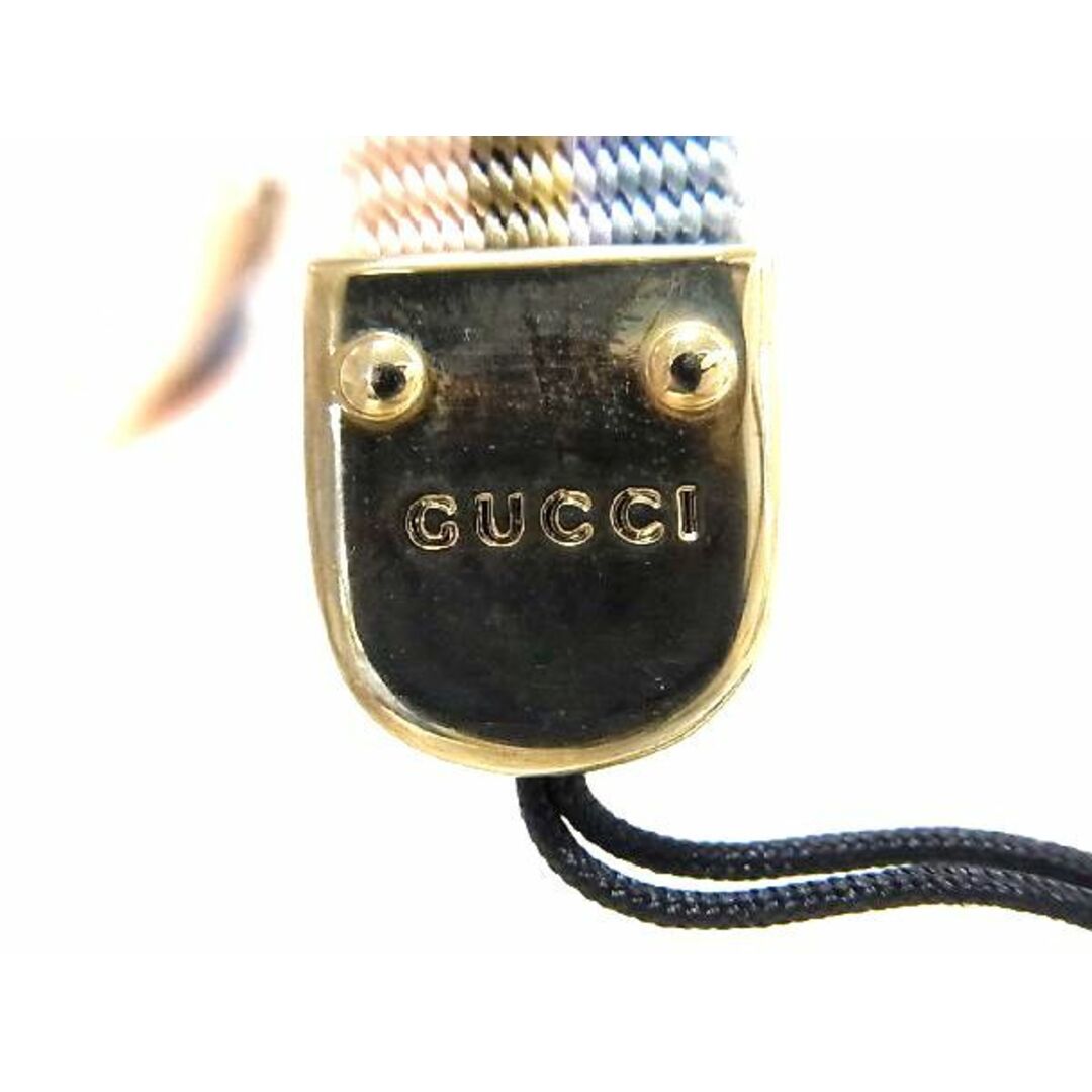 ■新品■未使用■ GUCCI グッチ ストラップ キーホルダー メンズ レディース マルチカラー AR5247