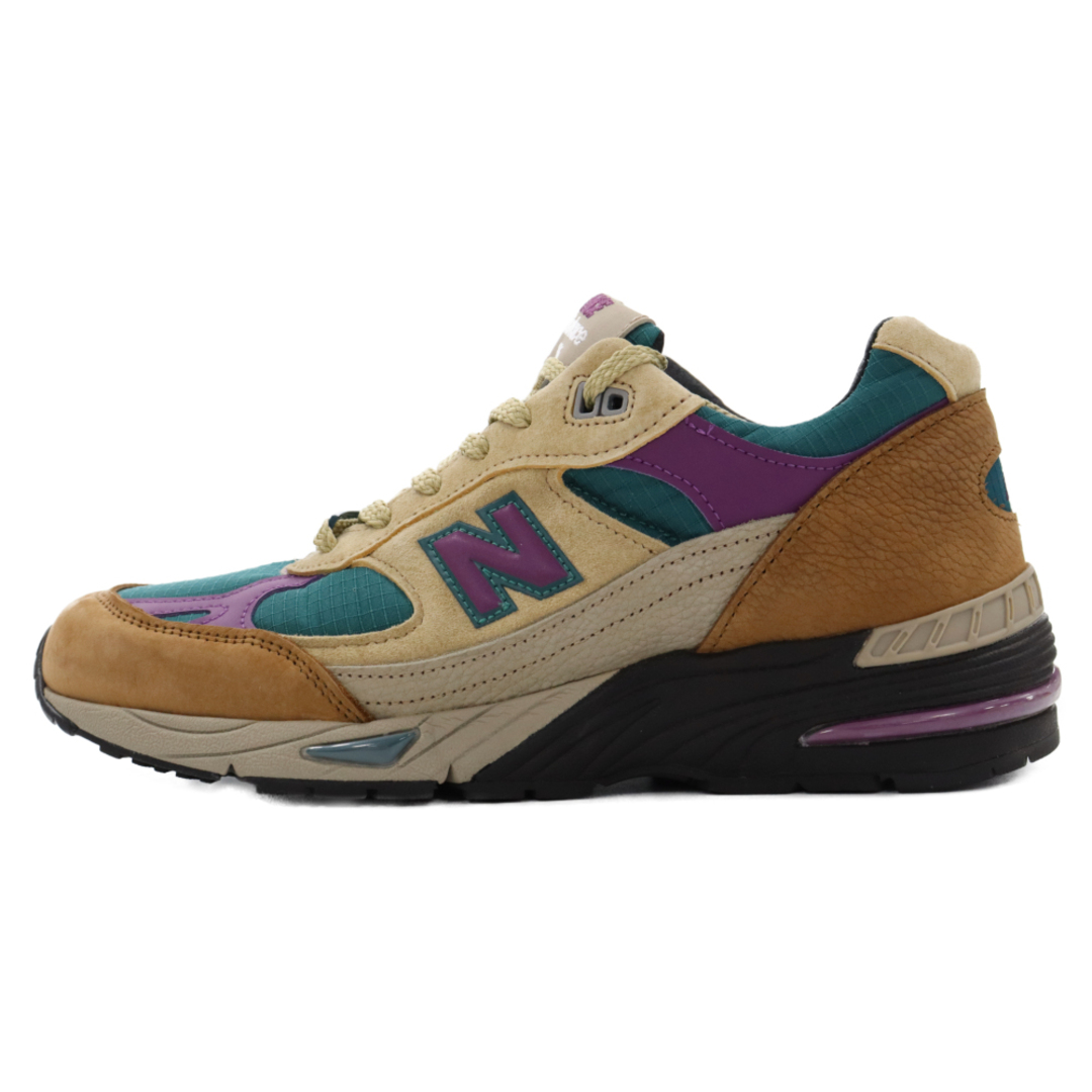 New Balance ニューバランス 23SS×Palace 991 Taupe×パレス 991 トープ ローカットスニーカー M991PAL  ベージュ/グリーン | フリマアプリ ラクマ