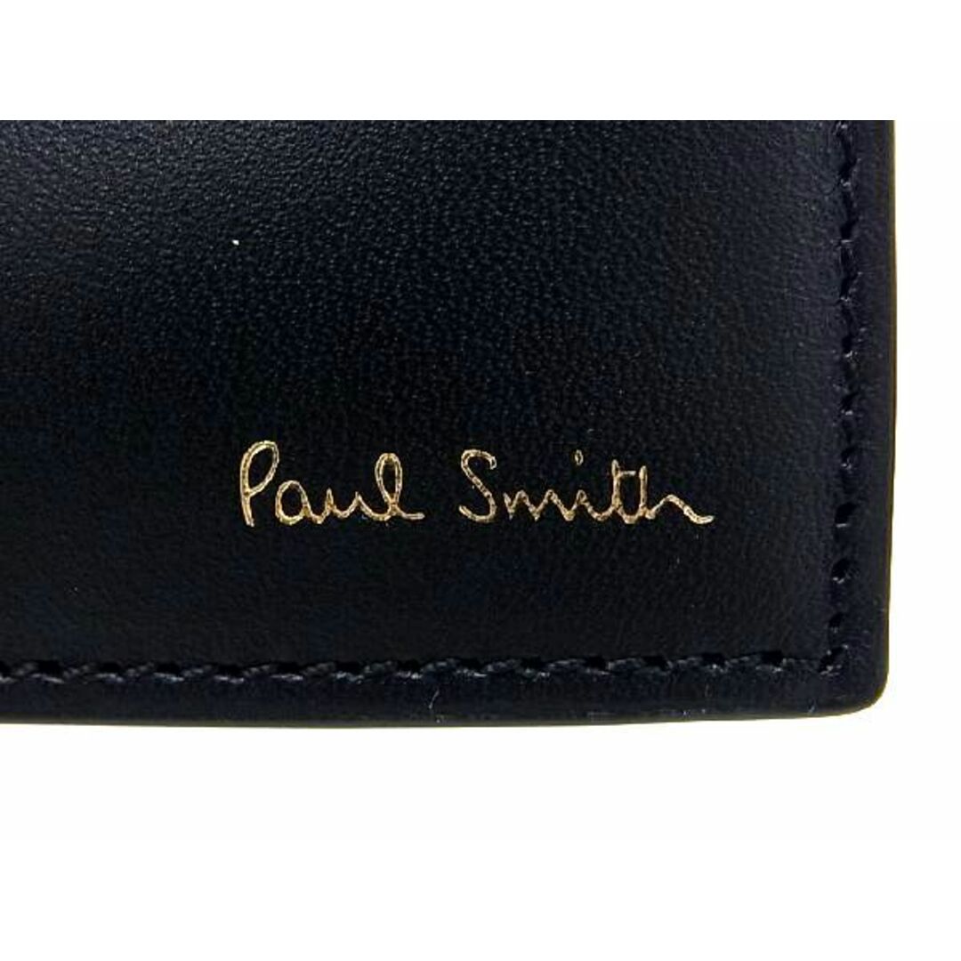 Paul Smith(ポールスミス)の■新品■未使用■ Paul Smith ポールスミス レザー 二つ折り 財布 ウォレット 札入れ メンズ ブラック系 BF3032  メンズのファッション小物(折り財布)の商品写真