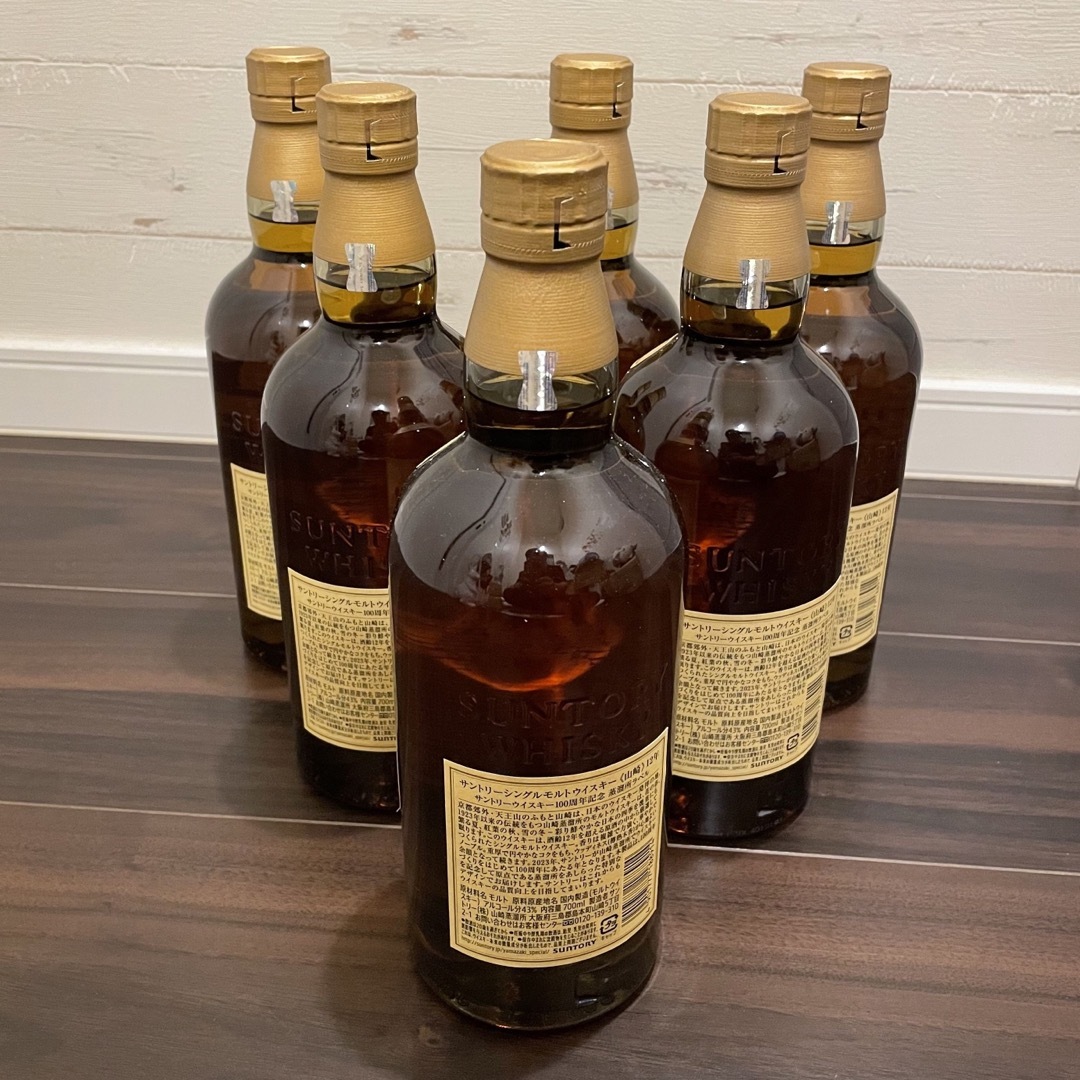サントリー - サントリー 山崎12年 43度 700ml 100周年記念ラベル 6本