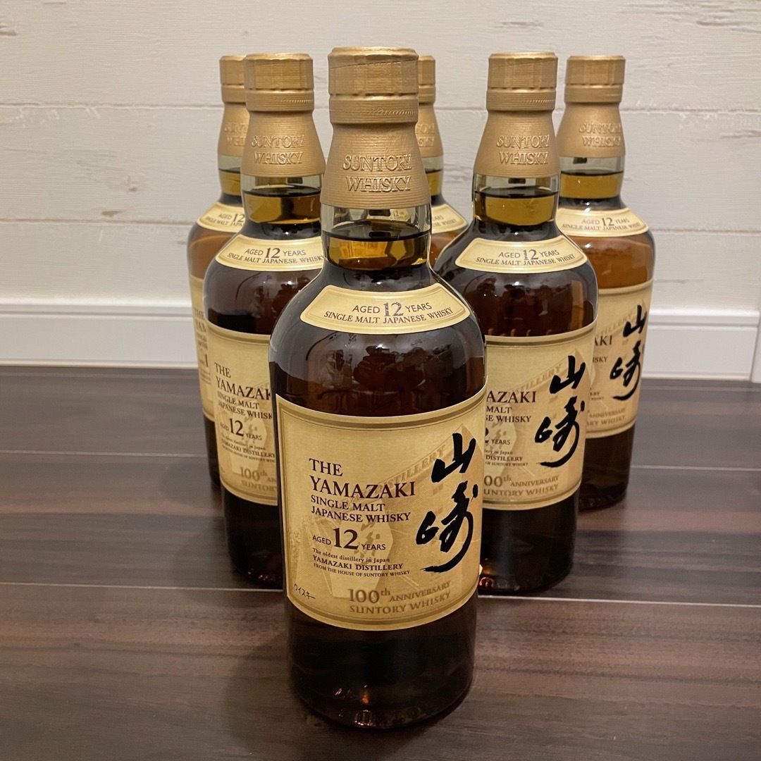 サントリー - サントリー 山崎12年 43度 700ml 100周年記念ラベル 6本