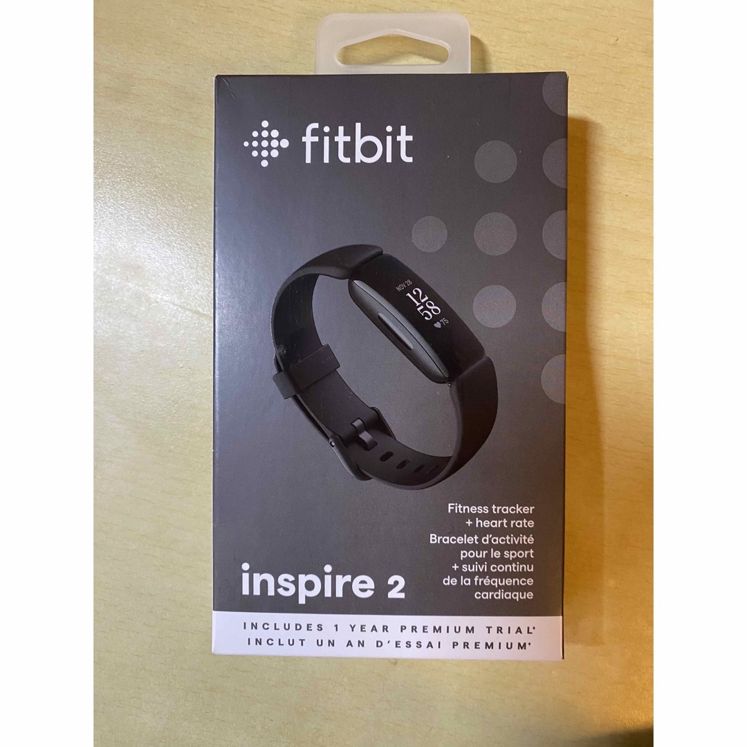 Fitbit Inspire2 繝悶Λ繝�繧ｯ FB418BKBK-FRCJK - 1