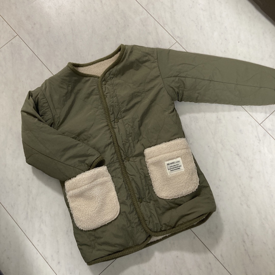 BEAMS mini リバーシブルコート100センチ