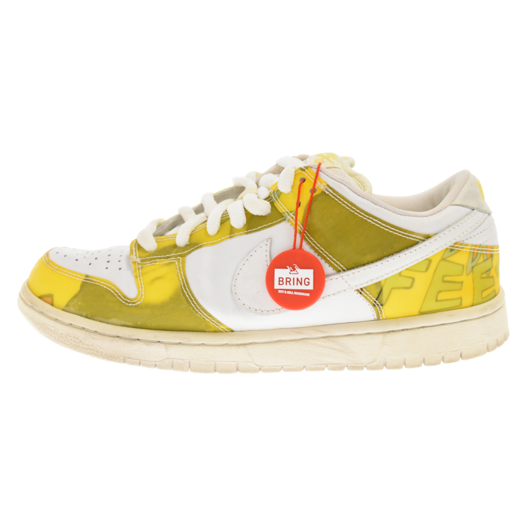 NIKE ナイキ DUNK LOW PRO SB DE LA SOUL 304292-171 ダンク ロー プロ エスビー デラソウル ローカットスニーカー US8.5/26.5cm ホワイト/イエロー