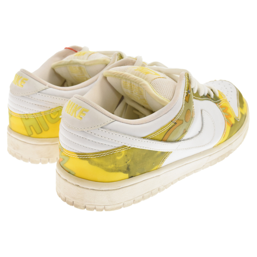 NIKE ナイキ DUNK LOW PRO SB DE LA SOUL 304292-171 ダンク ロー プロ エスビー デラソウル ローカットスニーカー US8.5/26.5cm ホワイト/イエロー 3