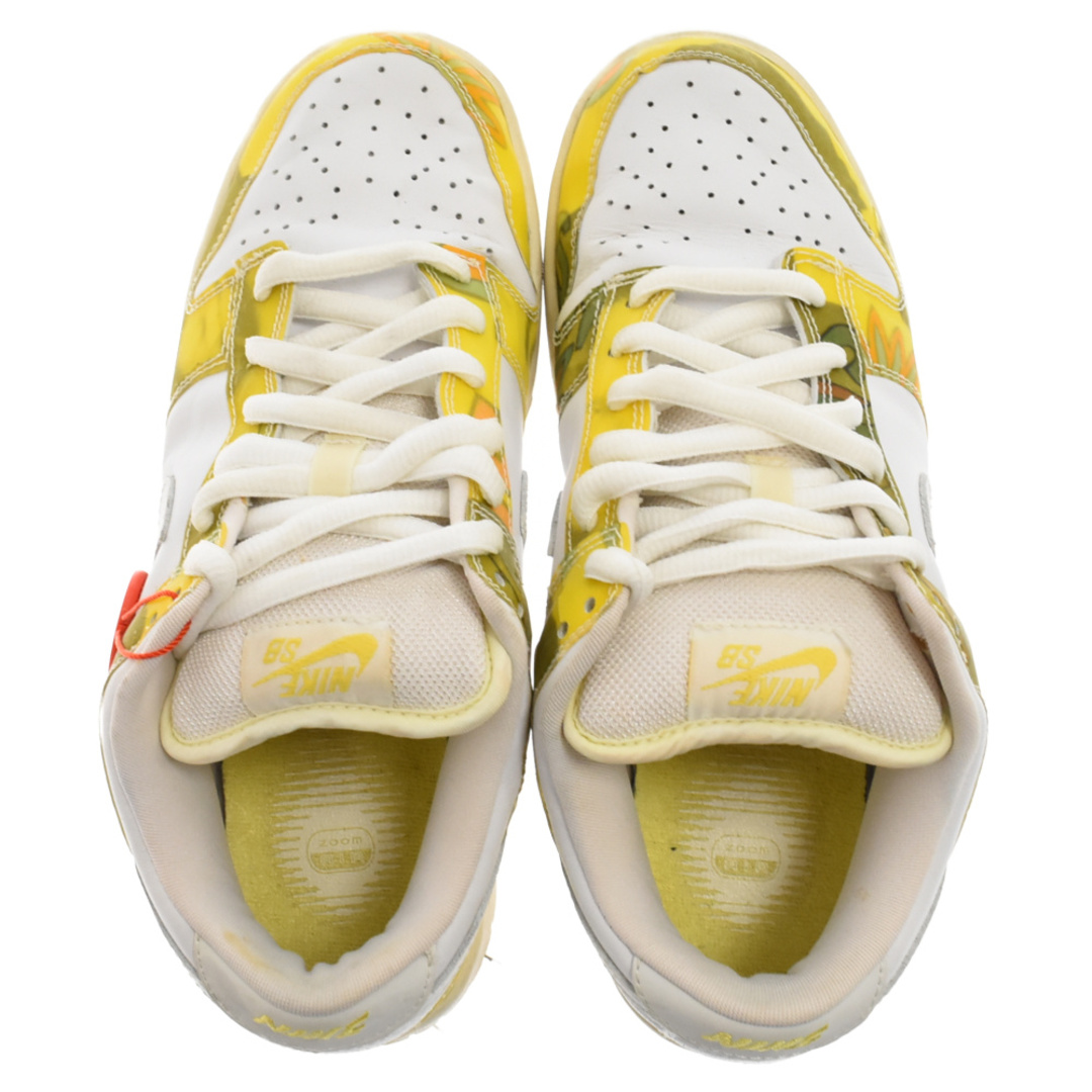 NIKE ナイキ DUNK LOW PRO SB DE LA SOUL 304292-171 ダンク ロー プロ エスビー デラソウル ローカットスニーカー US8.5/26.5cm ホワイト/イエロー 4