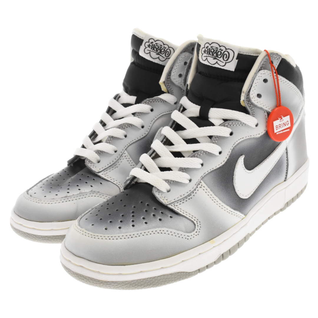 NIKE(ナイキ)のNIKE ナイキ DUNK HIGH PREMIUM QK Eric Haze 306799-012 ダンク ハイ エリックエイズ ハイカットスニーカー スペシャルボックス ブラック US8/26cm メンズの靴/シューズ(スニーカー)の商品写真