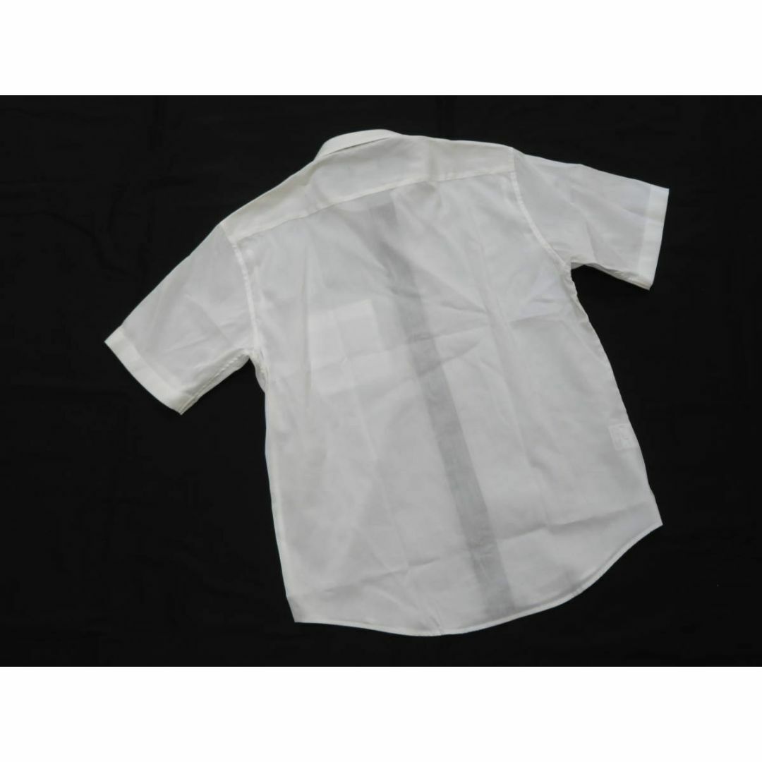 BLACK LABEL CRESTBRIDGE(ブラックレーベルクレストブリッジ)のブラックレーベル クレストブリッジ 白無地の半袖デザインシャツ M 24,200 メンズのトップス(シャツ)の商品写真