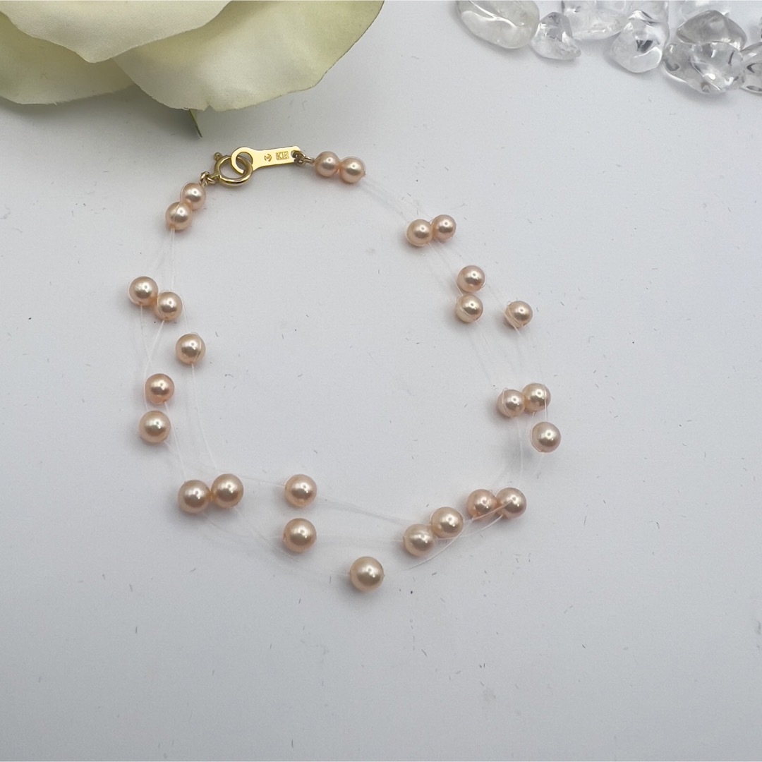 TASAKI - 田崎真珠淡水パールブレスレットK18の通販 by 赤とんぼshop