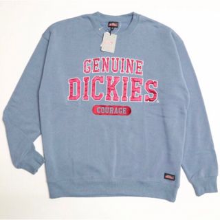 ディッキーズ(Dickies)の【Dickies／ディッキーズ 】裏フリース プルオーバースウェット・淡い青色M(スウェット)