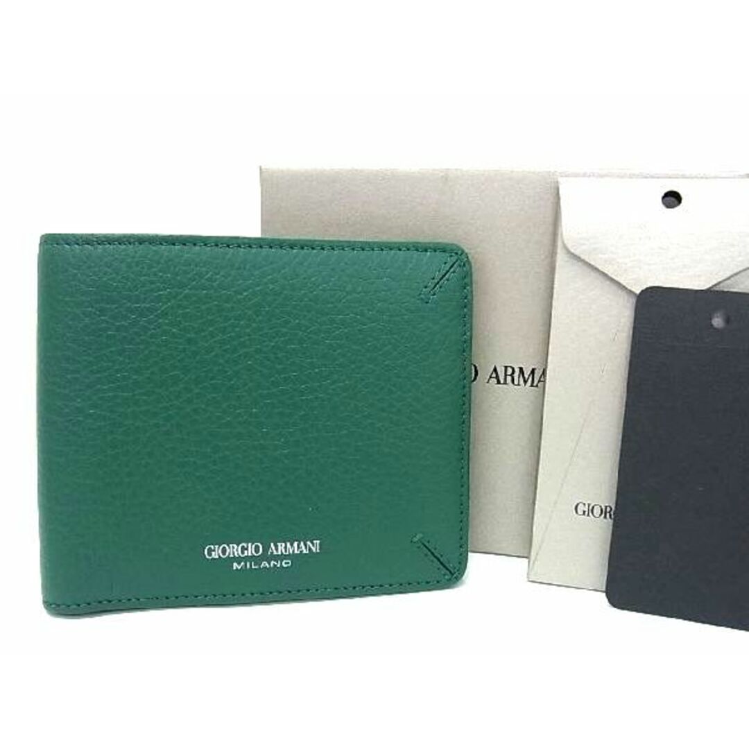 新品　ジョルジオアルマーニ　Giorgio Armani 財布　レザーGiorgioArmani