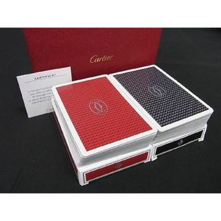 カルティエ(Cartier)の■新品■未使用■ Cartier カルティエ マストライン トランプ カードゲーム テーブルゲーム レッド系×ブラック系 AQ7364 (その他)