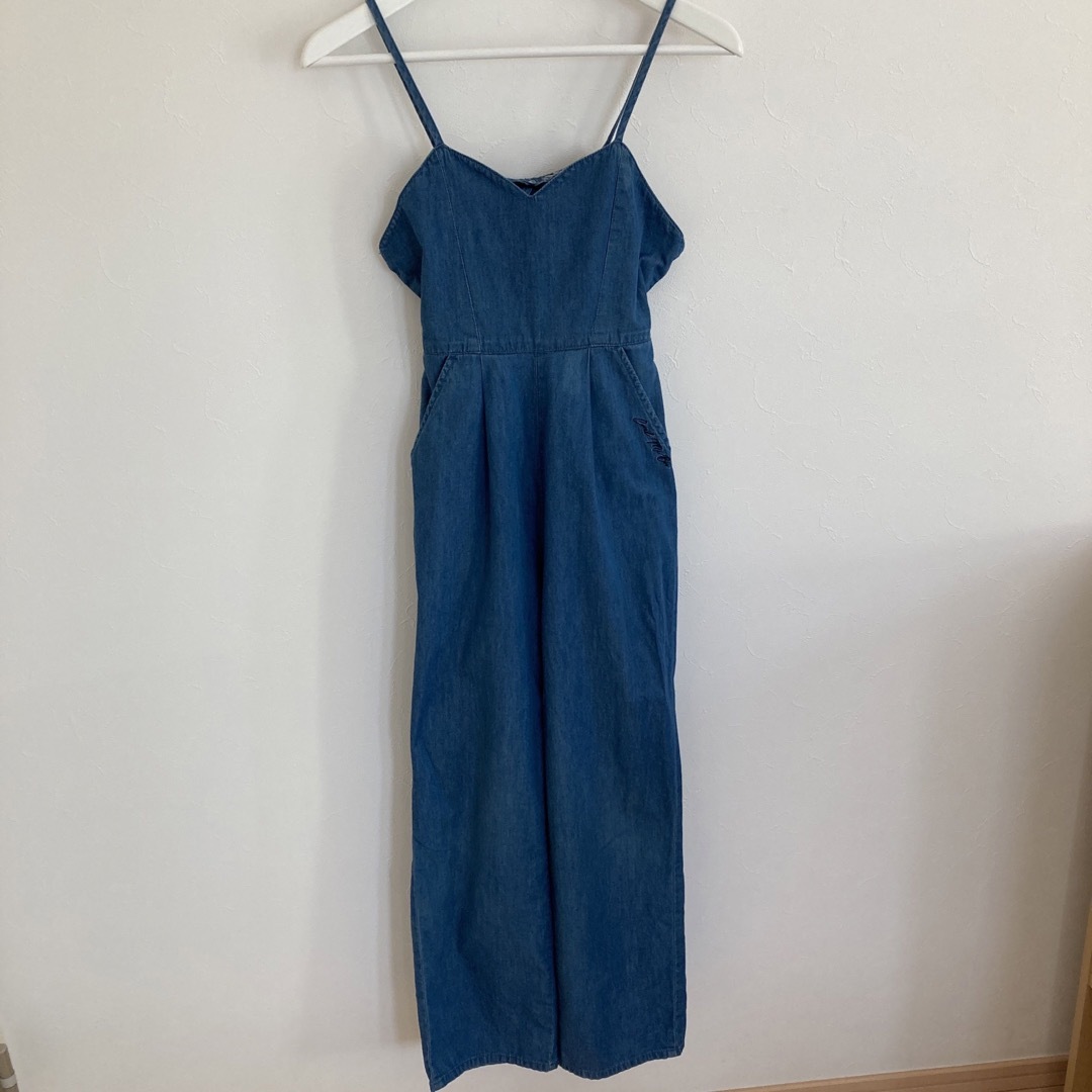 150 CECIL McBEE デニムサロペット　女の子 キッズ/ベビー/マタニティのキッズ服女の子用(90cm~)(パンツ/スパッツ)の商品写真