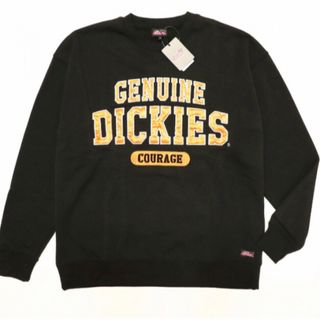 ディッキーズ(Dickies)の【Dickies／ディッキーズ 】裏フリース プルオーバースウェット・ブラックL(スウェット)