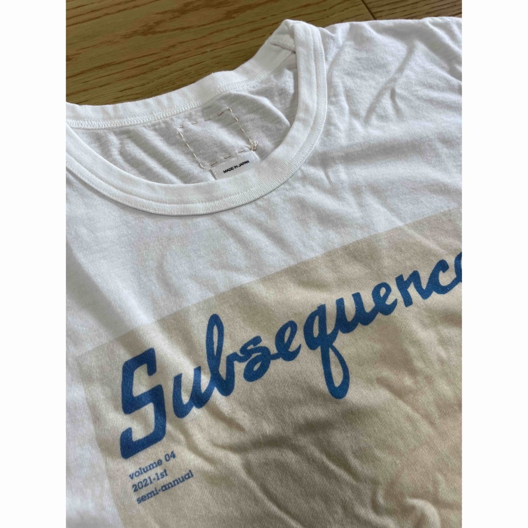 VISVIM(ヴィスヴィム)のsubsequence JUMBO TEE S/S サブシークエンス メンズのトップス(Tシャツ/カットソー(半袖/袖なし))の商品写真