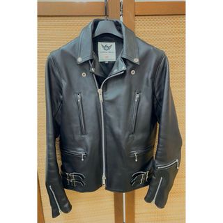 シックスシックスシックス ダブル ライダースジャケット(メンズ)の通販