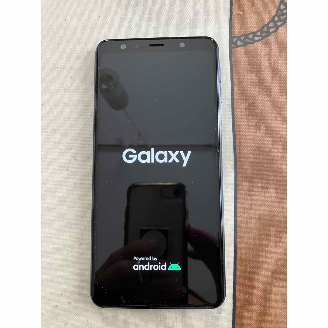 Galaxy(ギャラクシー)のGalaxy A7 ブラック  SM-A750C スマホ/家電/カメラのスマートフォン/携帯電話(スマートフォン本体)の商品写真