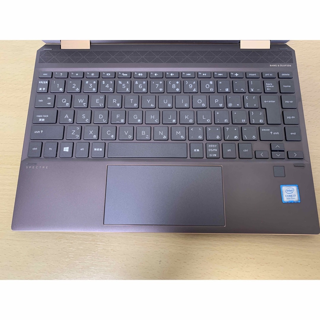 タッチパネル2in1 HP Spectre X360/i7/16G/500G