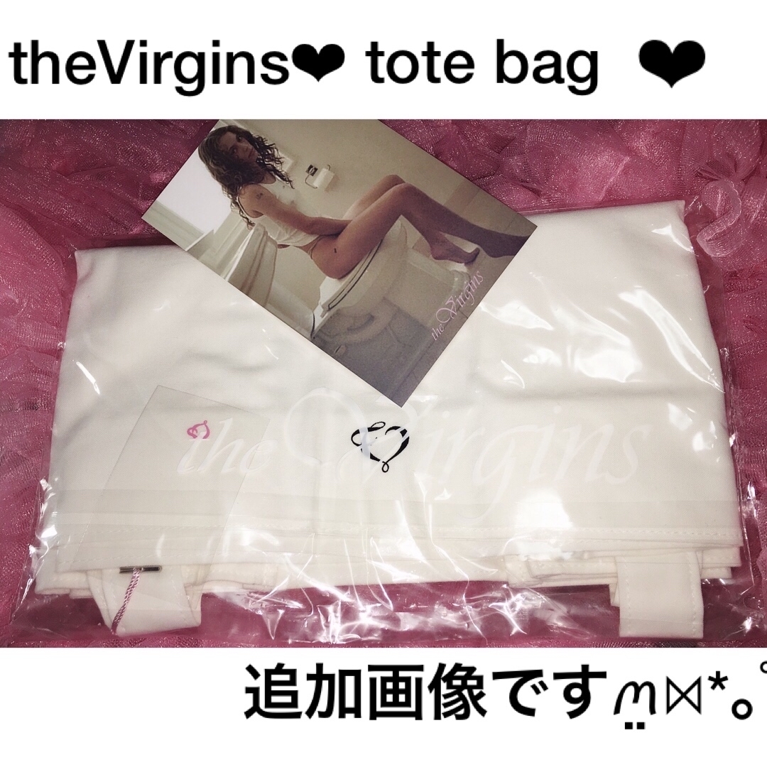 theVirgins tote bag実物追加画像になりますෆ˚*