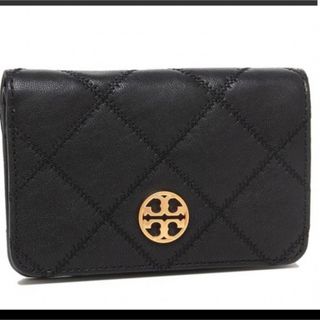 トリーバーチ(Tory Burch)のトリバーチ 財布 ウィラ キルティング ブラック(財布)