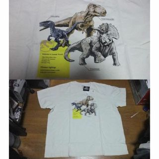 ユニクロ(UNIQLO)のジュラシックワールド 新品 空山基 Tシャツ XXL メカ 恐竜 uniqlo(Tシャツ/カットソー(半袖/袖なし))