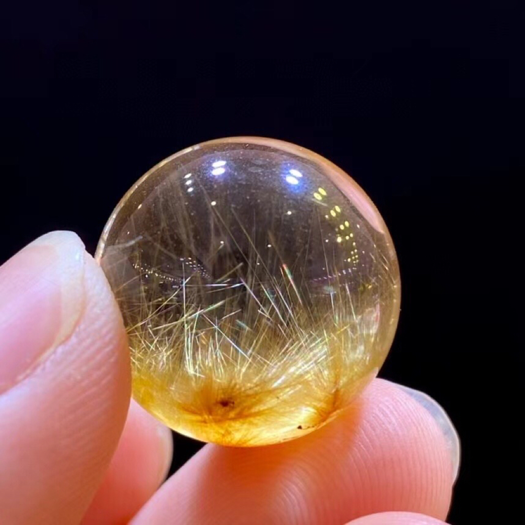 ⭐︎【天然】フラワールチルオーツ 丸玉 20mm-