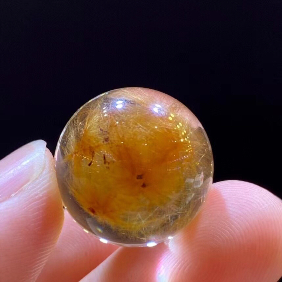 ⭐︎【天然】フラワールチルオーツ 丸玉 20mm-