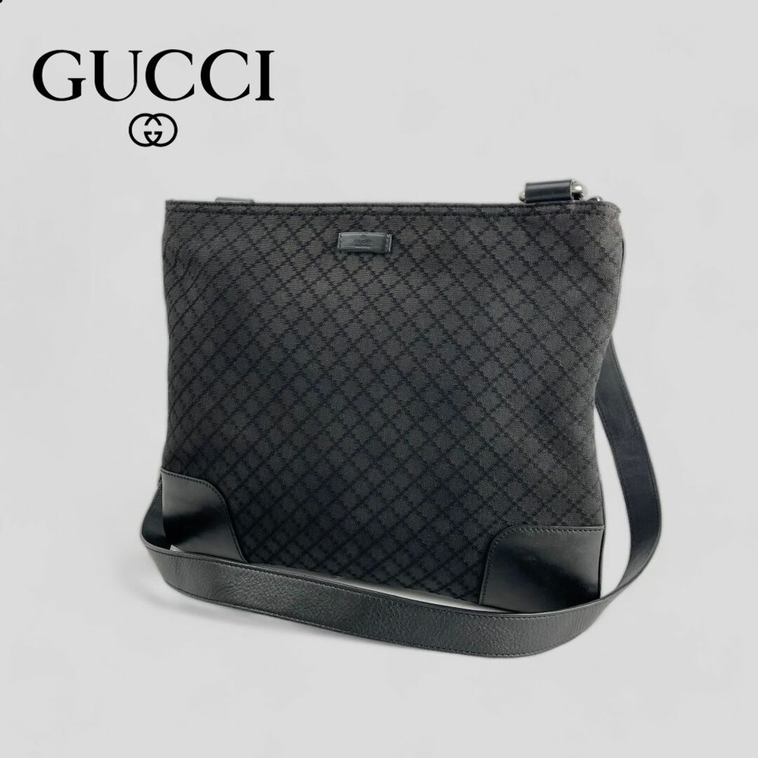 ■GUCCI グッチ■ ディアマンテキャンバス ショルダーバッグ ユニセックス | フリマアプリ ラクマ