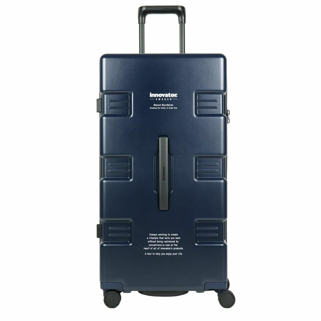 色: ディープネイビー[イノベーター] スーツケース キャリーワゴン
