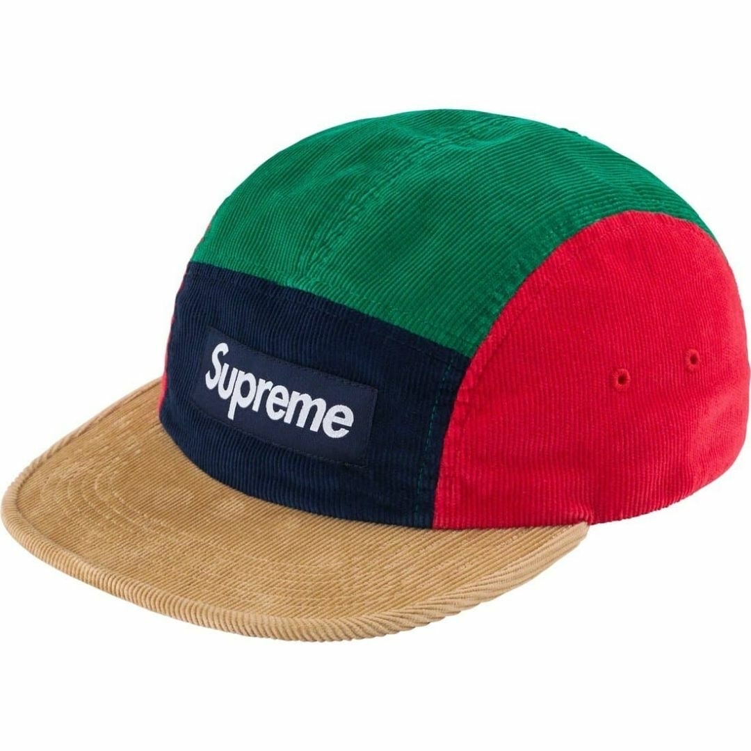 Supreme Corduroy Camp Cap