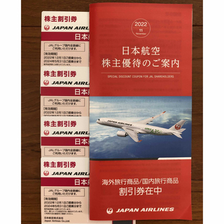 JAL(日本航空) - JAL 日航 日本航空 優待 株主優待券 10枚 ＋ 冊子3冊