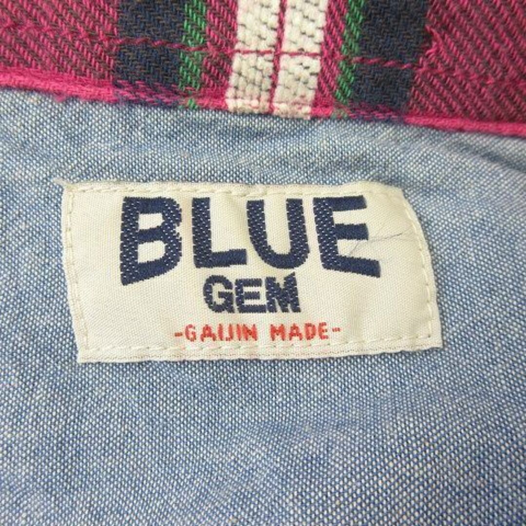 GAIJIN MADE(ガイジンメイド)のガイジンメイド GAIJIN MADE チェックシャツ ピンク 1 約S STK メンズのトップス(シャツ)の商品写真