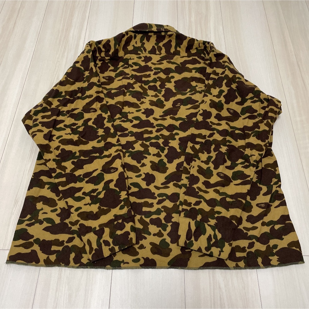 BAPE 迷彩 カモ シャツ【エイプ ベイプ アベイシングエイプ NIGO】