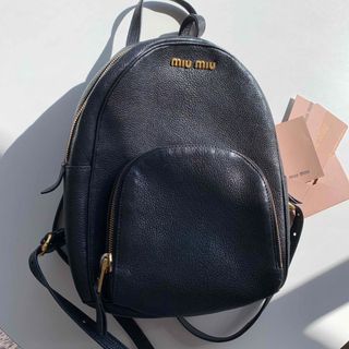 miumiu madras backpack/ミュウミュウ リュック