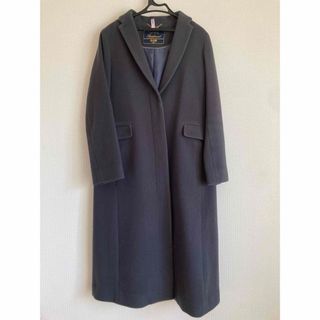 スローブイエナ(SLOBE IENA)の【SLOBE IENA】【定番】ウール100%ロングコート　38size(ロングコート)