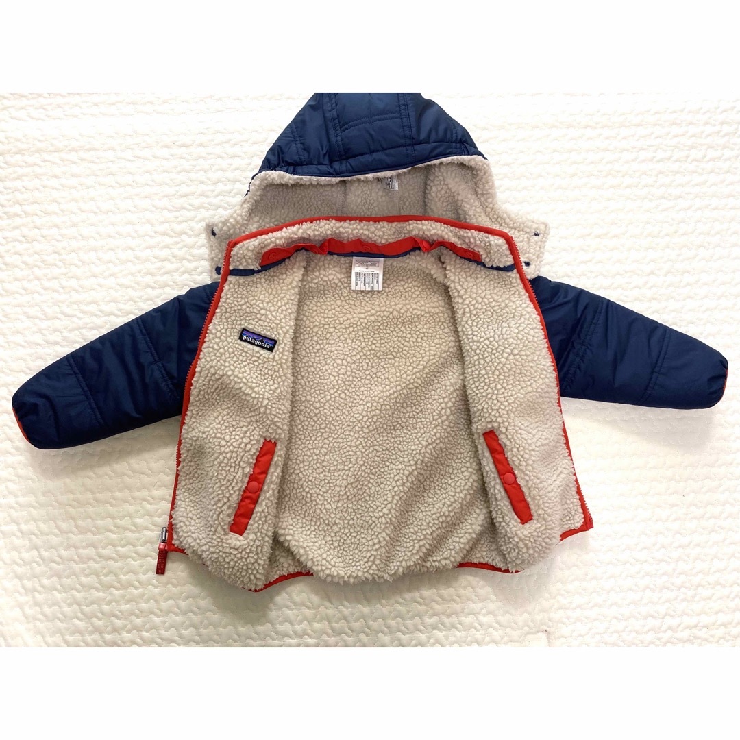 Patagonia  リバーシブルボアジャケットキッズ服男の子用(90cm~)